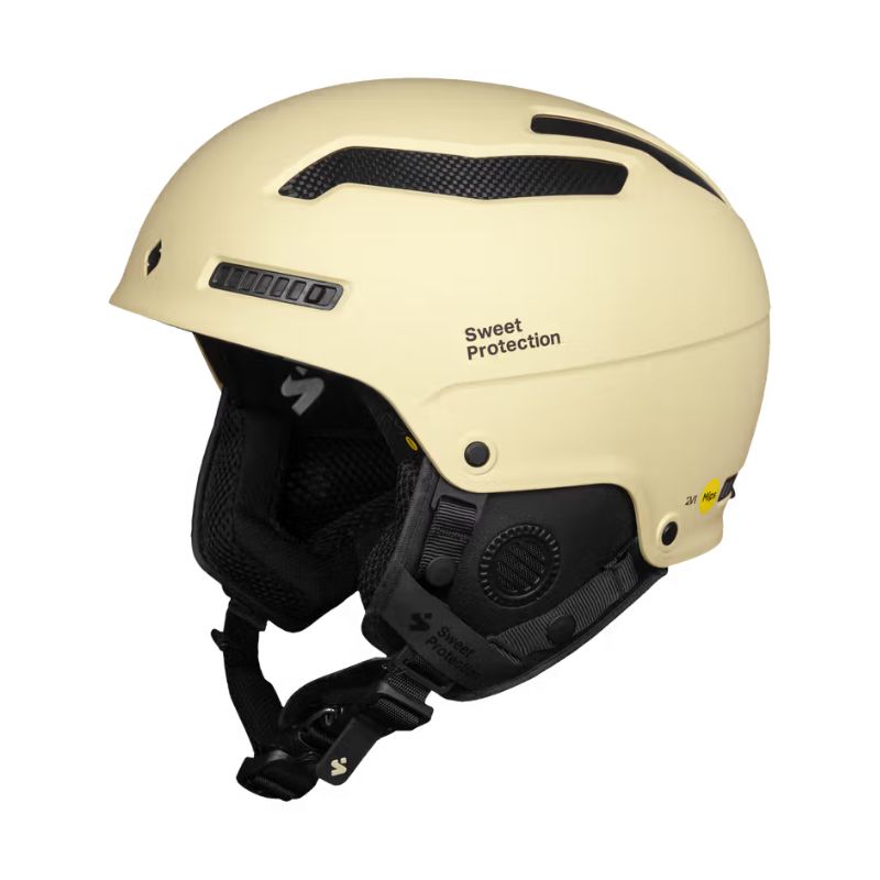 cream motorcycle helmet Hedonist Crme | Open Face | M wicking faux suede interior Dual Certified Gotham Helmet