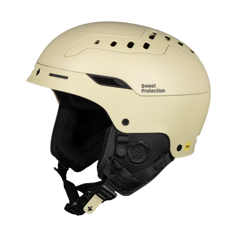 cream motorcycle helmet Banwood Classic wicking faux suede interior Motorcycle Helmet | Matte Cream,