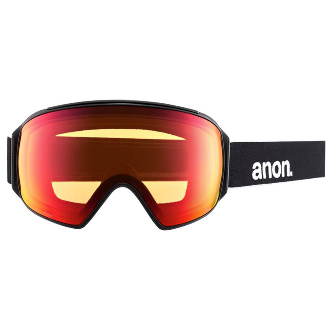 Anon M4 Toric + MFI Face Mask - Black/Perceive Sunny Red/Perceive