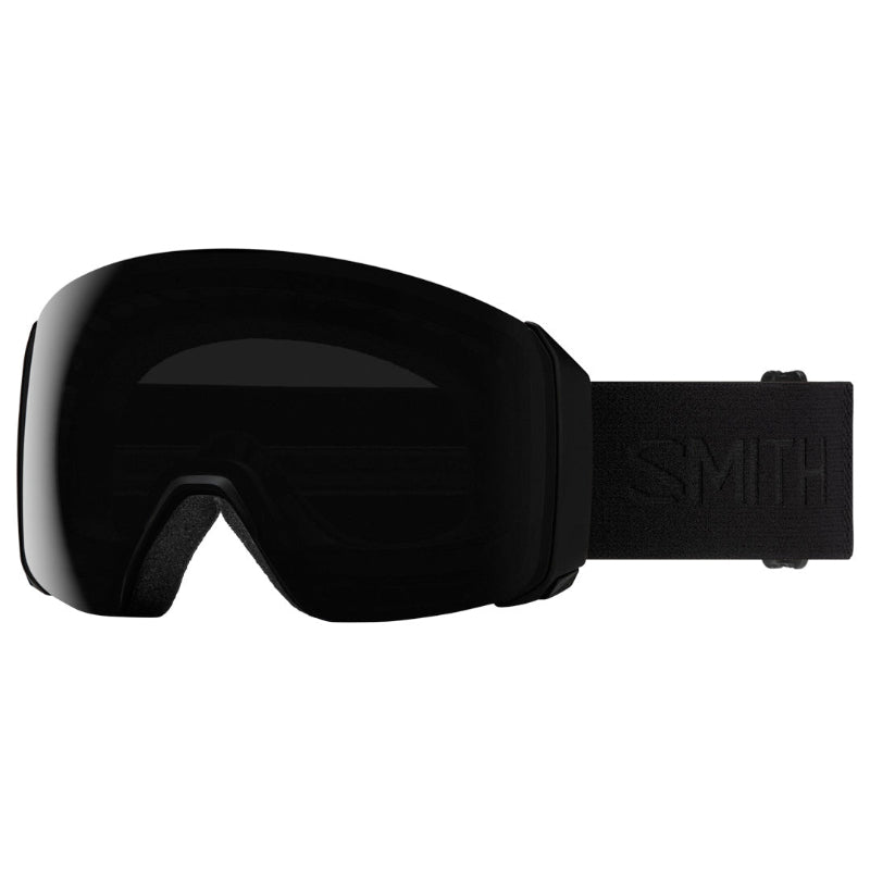 smith blackout goggles Smith 4D Mag XL Goggles Blackout ChromaPop Sun Black