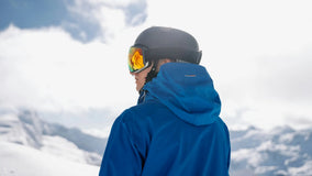 A perfect helmet and goggle fit