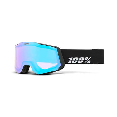 100% Snowcraft HiPER - Black/Silver/Silver Mirror