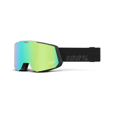 100% Snowcraft HiPER - Black/Green/Green Mirror