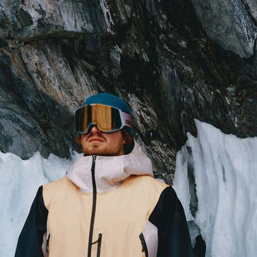 100% Snowcraft HiPER - Turbine/Yellow Gold Mirror