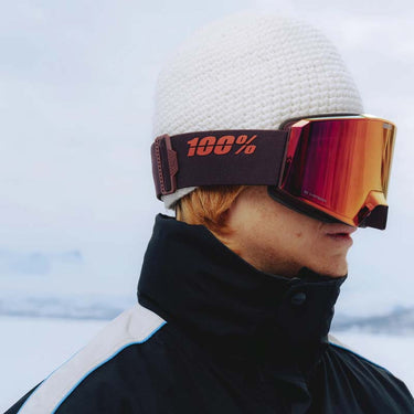 100% Norg HiPER - Deep Cherry/Dark Red Mirror