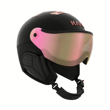 Kask Chrome Visor Vibes - Black/Pink Gold