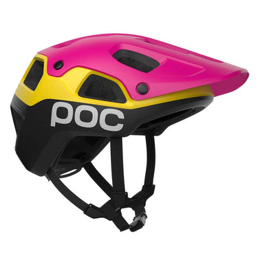 POC Cularis Pure MTB - Rhos Red Matt/Citrine Yellow Matt