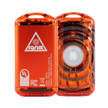 Ignik Ripple Rechargeable Hand Warmers - Lava Orange 4-Pack