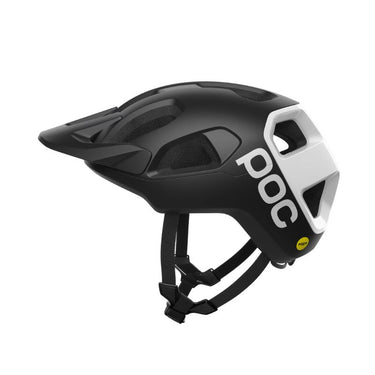 POC Cularis MTB - Uranium Black Matt/Hydrogen White w. Logo