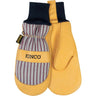 Kinco Kids' Lined Premium Grain Pigskin Palm Mitt with Knit Wrist