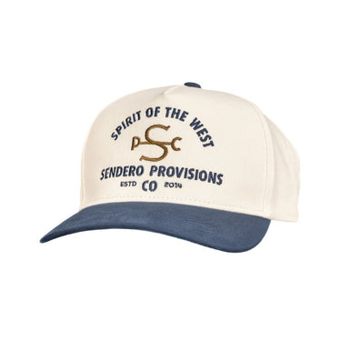 Sendero S Bar PC Hat - White/Navy