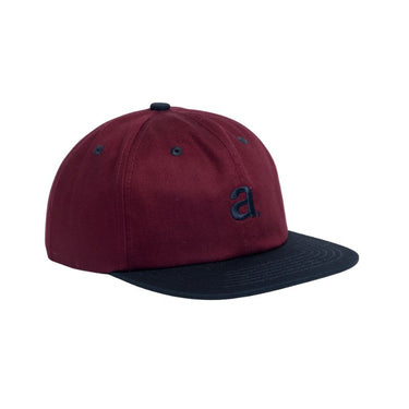 Autumn Headwear Twill 6 Panel Snapback - Burgundy