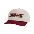 Cream/Maroon