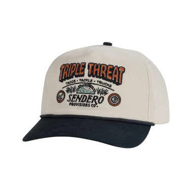Sendero Triple Threat Hat - Cream