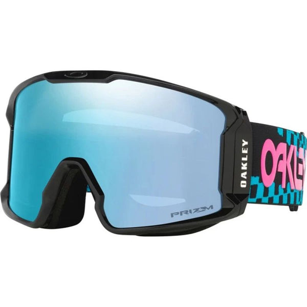 Oakley Line Miner L Goggles Chex Black/Prizm Snow Sapphire Iridium