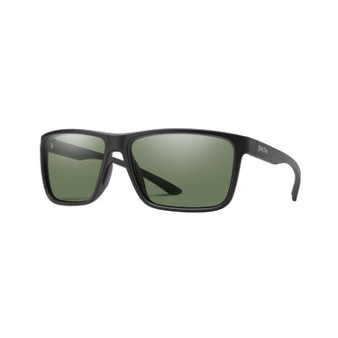 Smith Riptide - Matte Black/ChromaPop Polarized Gray Green