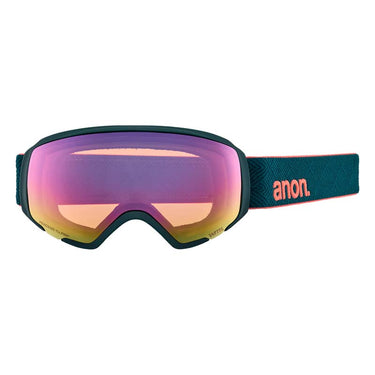 Anon WM1 Low Bridge + MFI Face Mask - Deep Emerald/Perceive Variable Blue/Cloudy Pink