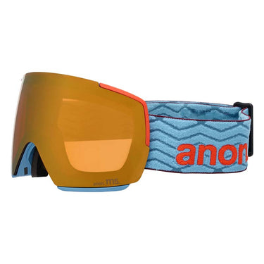 Anon M5 + MFI Face Mask - Retro Blue/Perceive Sunny Bronze/Cloudy Burst
