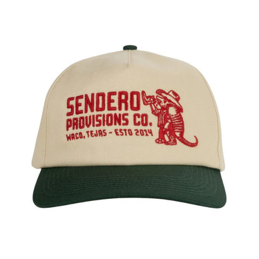 Sendero Armadillo Hat - Cream/Green