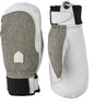 Hestra Army Leather Patrol Female Mitt - Light Grey