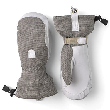 Hestra Women's Patrol Gauntlet Mitt - Light Grey