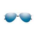Silver/ChromaPop Polarized Blue Mirror