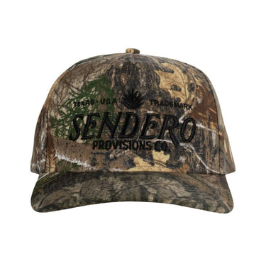 Sendero Logo Hat - Real Tree - Edge Camo