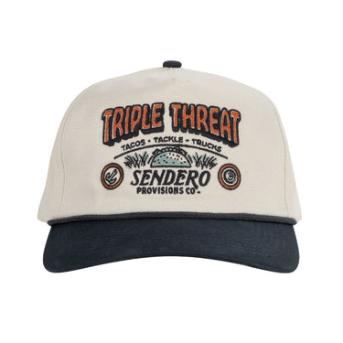 Sendero Triple Threat Hat - Cream