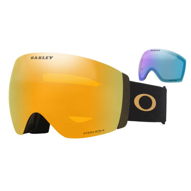Oakley Flight Deck Pro M - Metallic Black Gold/Prizm 24K & Prizm Iced