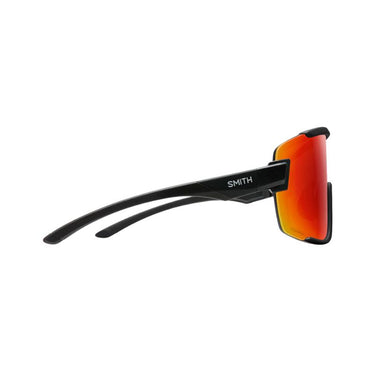 Smith Wildcat - Matte Black/ChromaPop Red Mirror