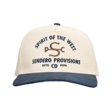 Sendero S Bar PC Hat - White/Navy