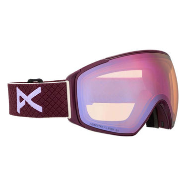 Anon M4S Toric + MFI Face Mask - Deep Cherry/Perceive Cloudy Pink/Variable Blue