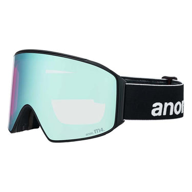 Anon M4 Cylindrical + MFI Face Mask - Black/Perceive Variable Blue/Cloudy Pink