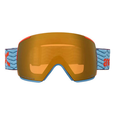 Anon M5 + MFI Face Mask - Retro Blue/Perceive Sunny Bronze/Cloudy Burst