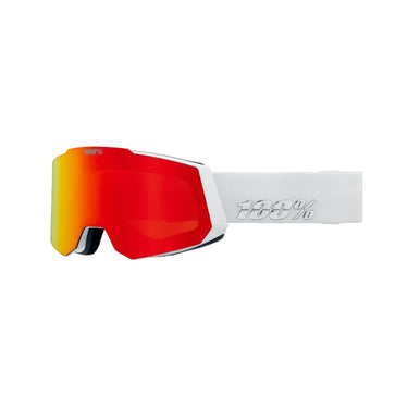 100% Snowcraft HiPER - White/Red/Mirror Red