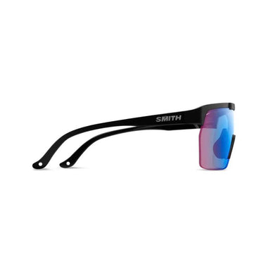 Smith XC - Matte Black/ChromaPop Low Light Rose Blue Mirror