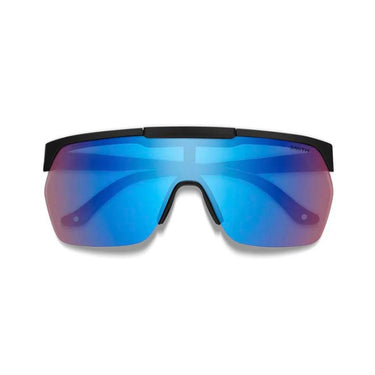 Smith XC - Matte Black/ChromaPop Low Light Rose Blue Mirror