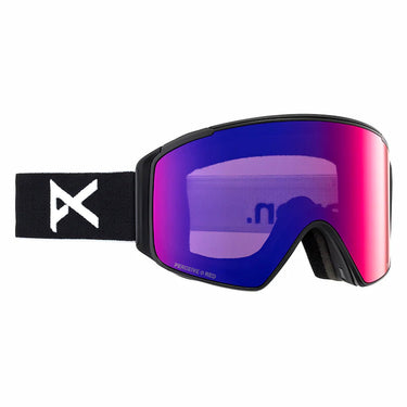 Anon M4S Cylindrical + MFI Face Mask - Black/Perceive Sunny Red/Cloudy Burst