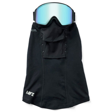 Anon M4S Cylindrical + MFI Face Mask - Black/Perceive Variable Blue/Cloudy Pink