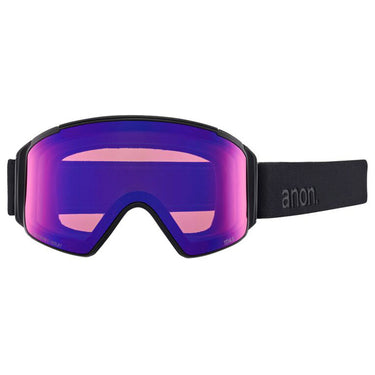 Anon M4S Cylindrical + MFI Face Mask - Smoke/Perceive Sunny Onyx/Variable Violet