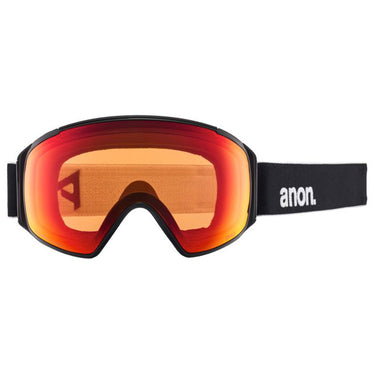 Anon M4S Toric + MFI Face Mask - Black/Perceive Sunny Red/Cloudy Burst