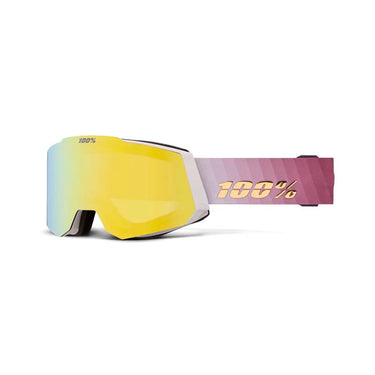 100% Snowcraft HiPER - Turbine/Yellow Gold Mirror