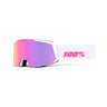 100% Snowcraft S HiPER - Essential White/Pink/Purple Mirror