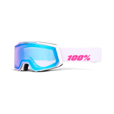 100% Snowcraft S HiPER - Essential White/Pink/Purple Mirror