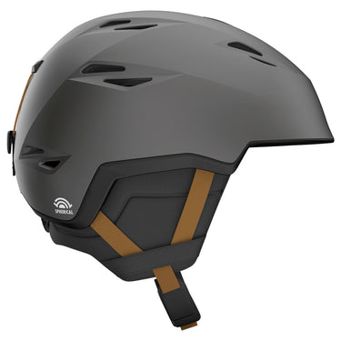 Giro Grid Spherical - Metallic Coal/Tan