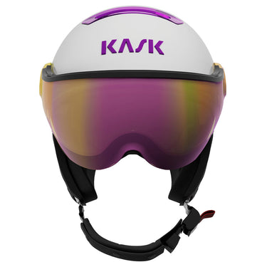 Kask Chrome Visor Vibes - White/Fuchsia/Fuchsia Mirror