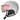 Kask Chrome Visor - White/Pink Gold Mirror