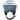 Kask Chrome Visor Vibes - White/Sky/Turquoise Mirror