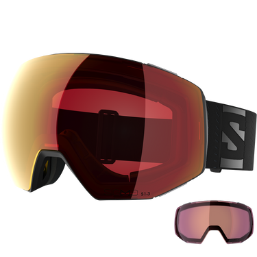 Salomon Radium Prime Sigma Photochromic - Black/Photo Poppy Red/Light Blue