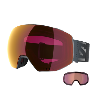 Salomon Radium Prime Sigma - Ebony/Poppy Red/Light Blue